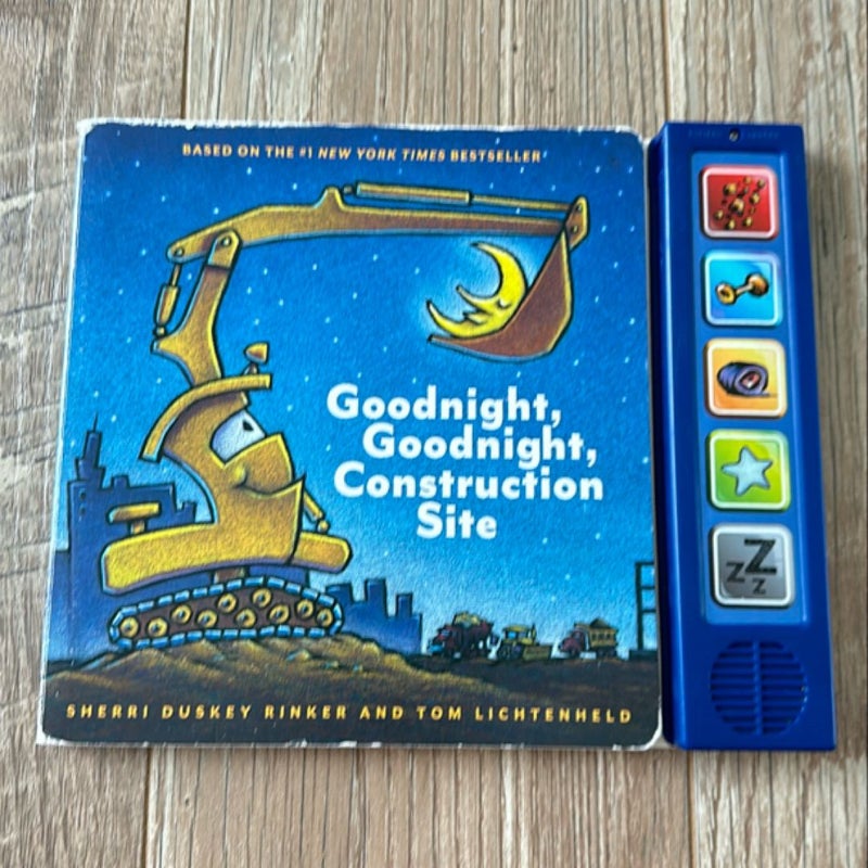 Goodnight Goodnight Construction Site Sound Book