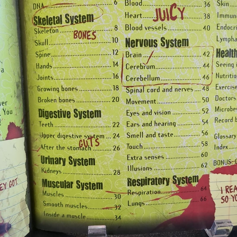 A Zombie's Guide to the Human Body