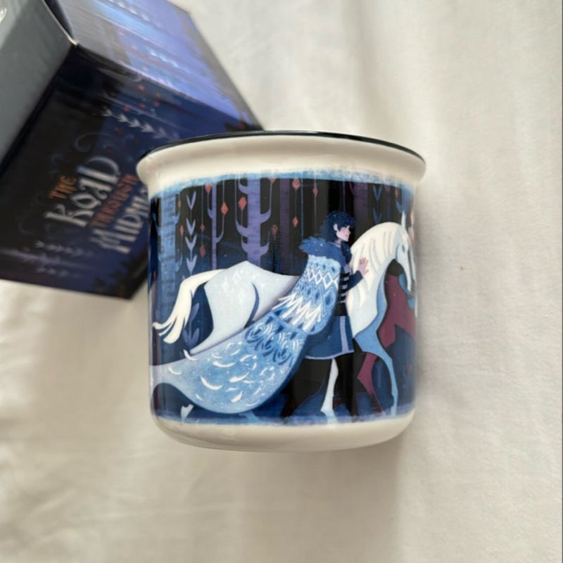 The Winternight Trilogy "The Road Through Midnight" mug (Illumicrate exclusive)