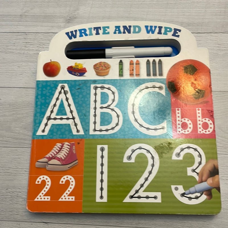 My First Write and Wipe ABC