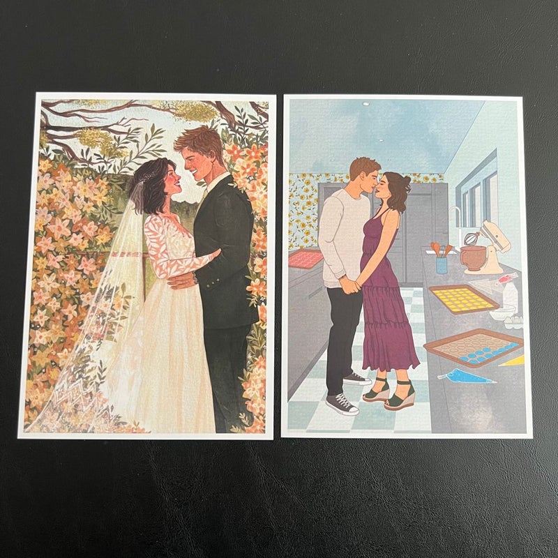 The Wedding Menu + artwork