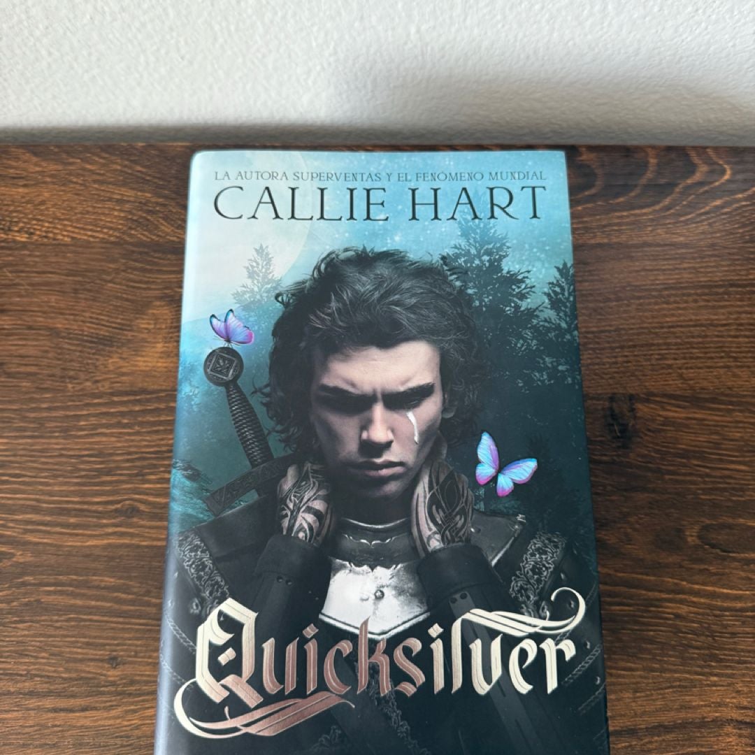 Quicksilver SIGNED Spanish sprayed edges edition by Callie hart