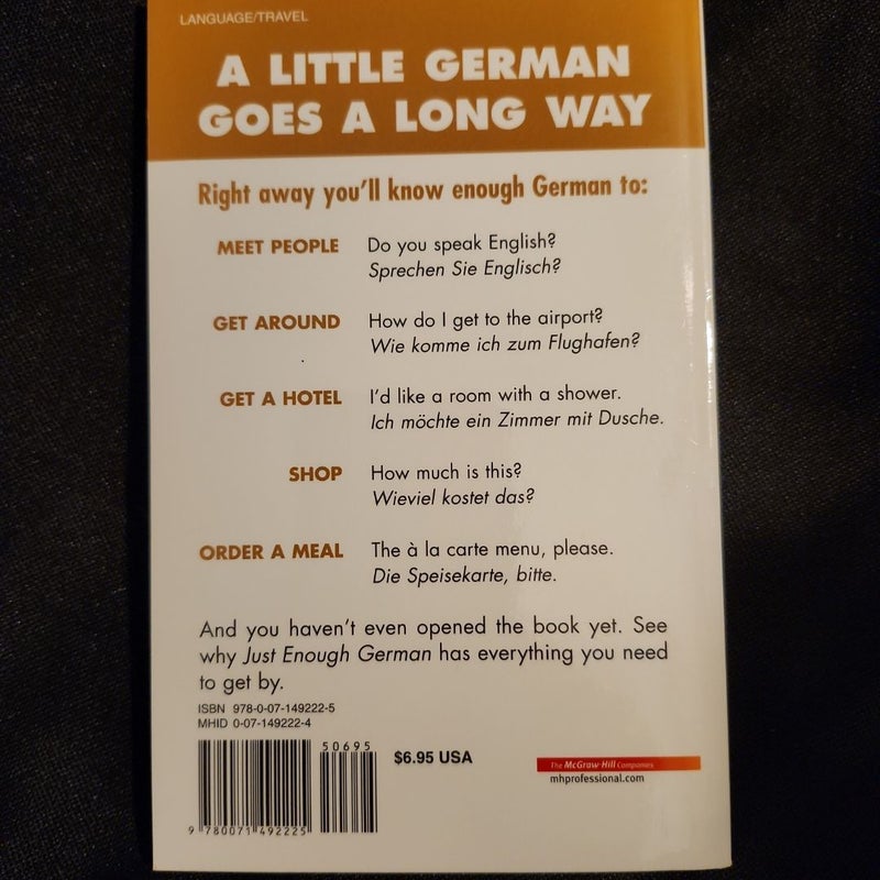 Just Enough German, 2nd Ed