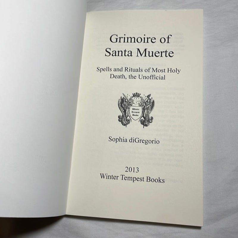 Grimoire of Santa Muerte