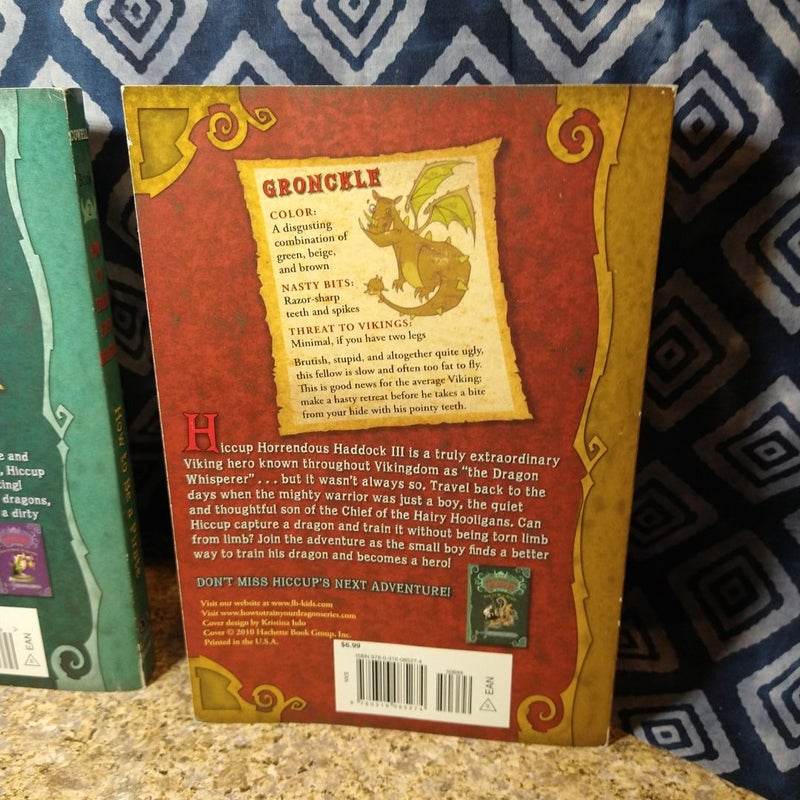 How to Train Your Dragon 3 book set
