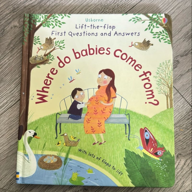 Lift-The-Flap First Questions and Answers Where Do Babies Come From?
