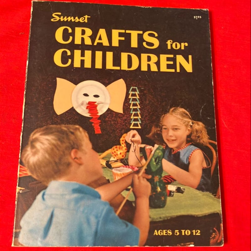 Sunset Crafts for Children 1971