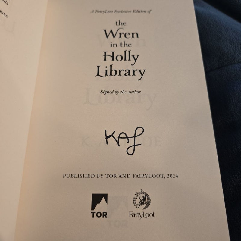 The Wren in the Holly Library