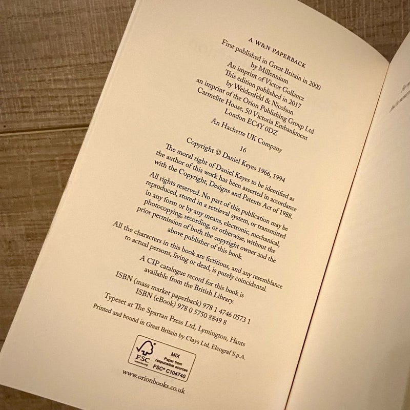 Flowers for Algernon