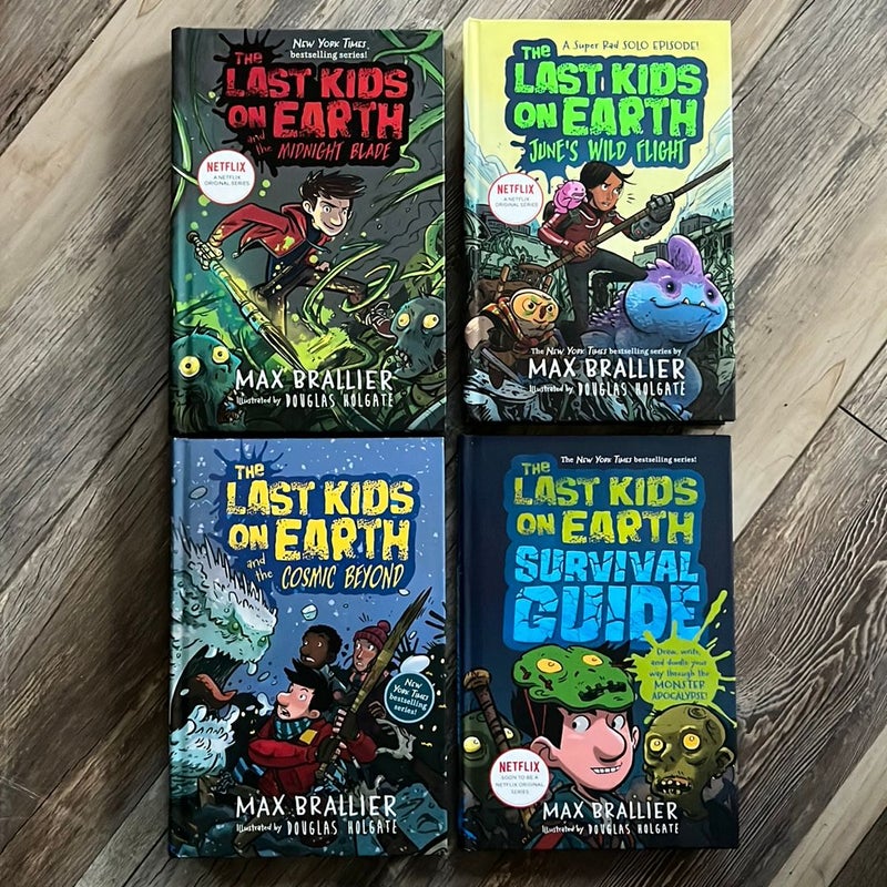 The Last Kids on Earth Books - 4 in All