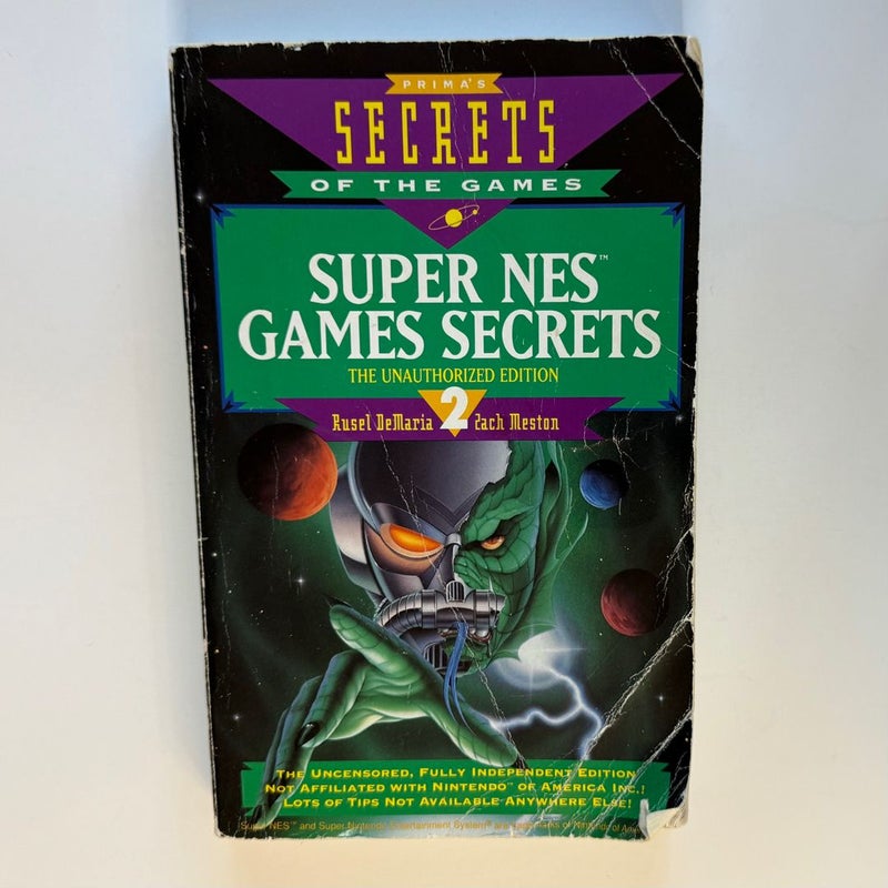 Prima’s Secrets Of The Games Super NES Games Secrets 1992