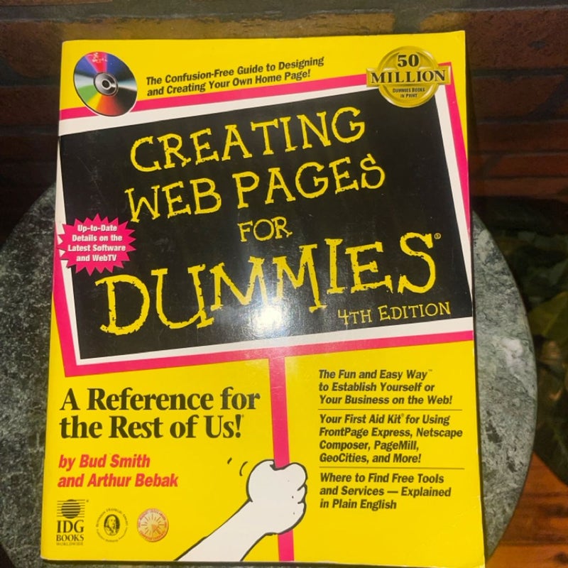 Creating web pages for dummies
