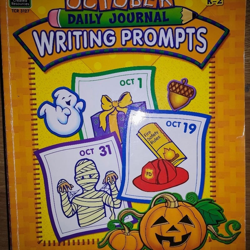 September through May daily journal writing prompts grades kindergarten through 2nd