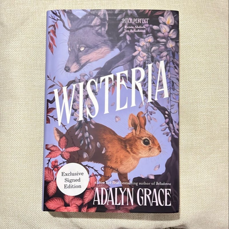 Wisteria - Waterstones Exclusive Signed 