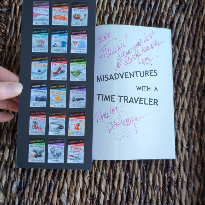 *SIGNED* Misadventures with a Time Traveler