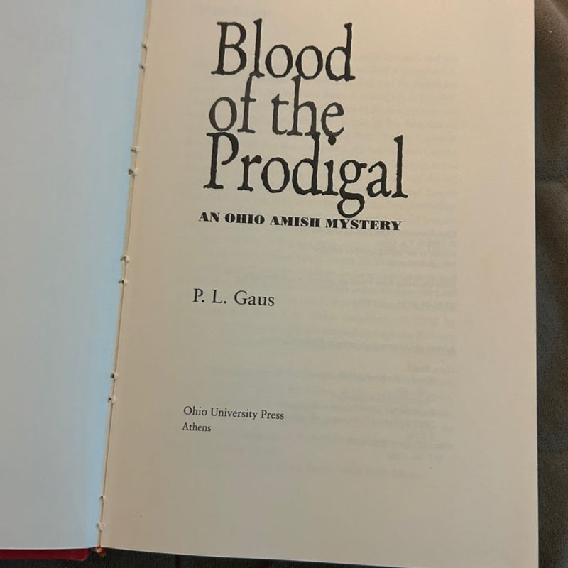 Blood of the Prodigal Ex Lib 4335