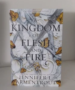 Autographed A Kingdom of Flesh and Fire