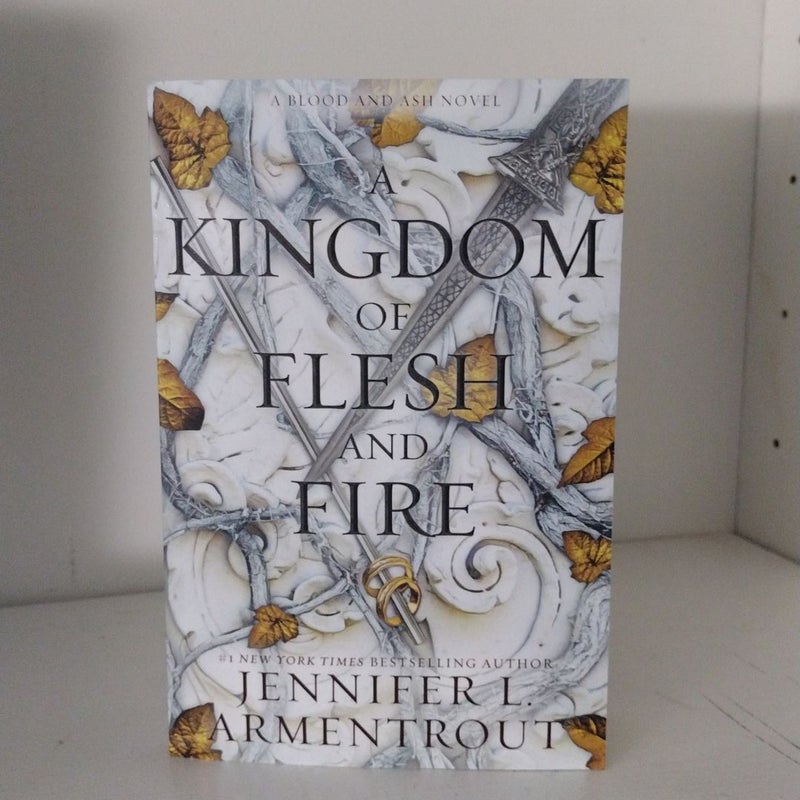 Autographed A Kingdom of Flesh and Fire