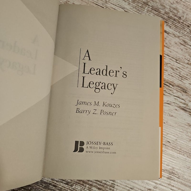 A Leader's Legacy