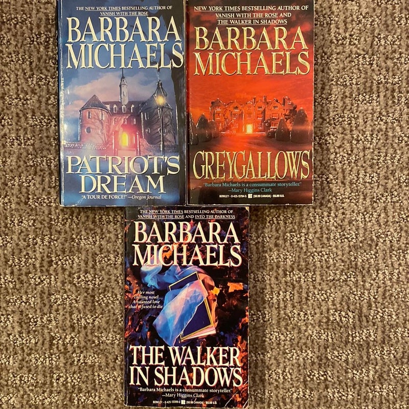 Barbara Michaels Novels 
