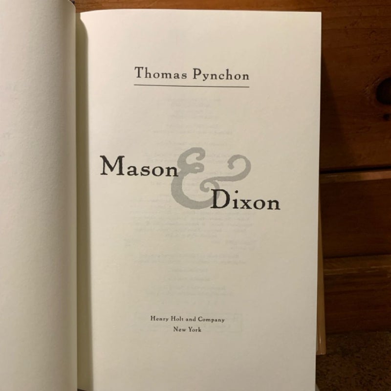 Mason and Dixon (1st ed.)