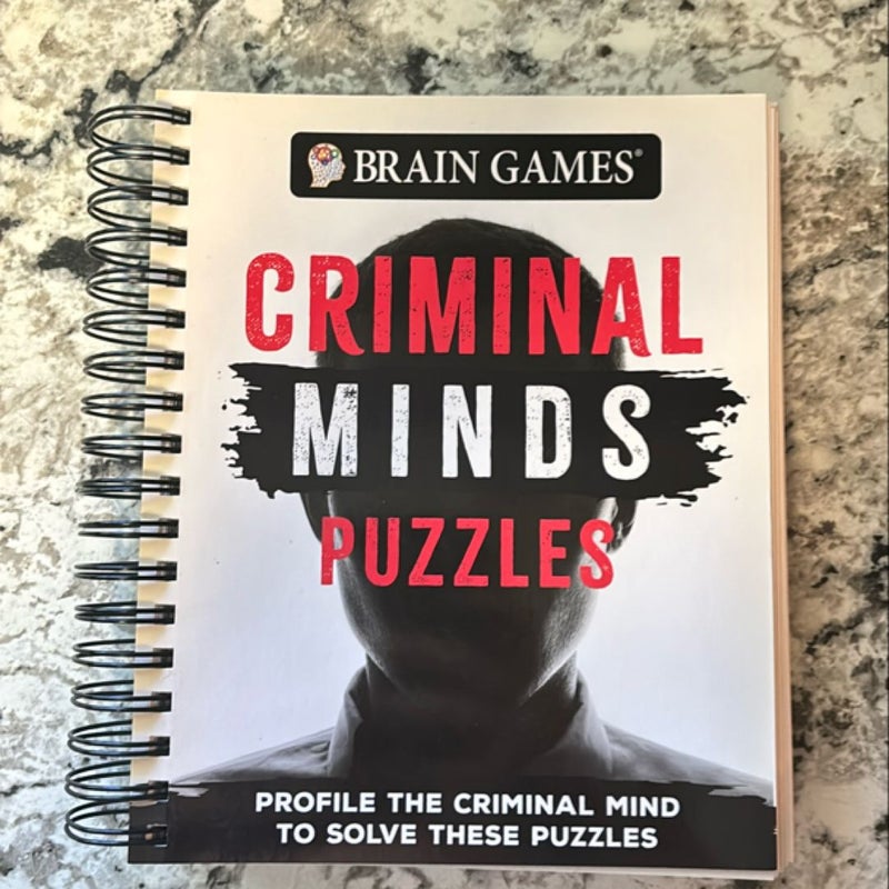 Brain Games - Criminal Minds Puzzles (384 Pages)