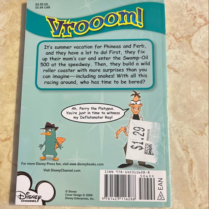 Phineas and Ferb bundle of 3 books