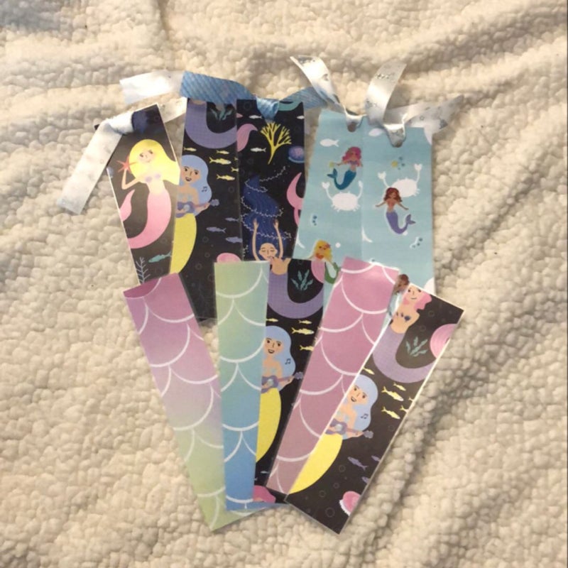 Mermaid Bookmarks - 10