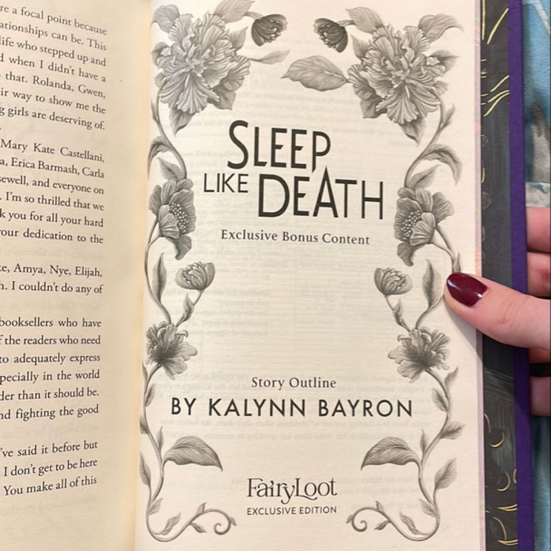 Sleep Like Death (Fairyloot Edition)