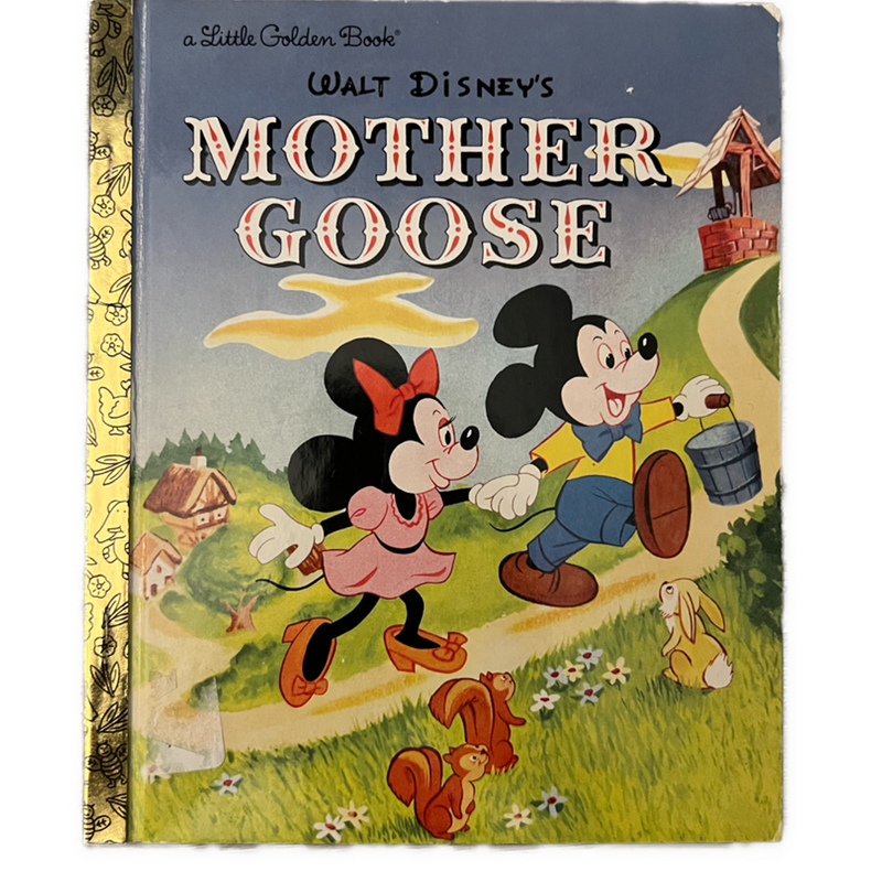 Walt Disney’s Mother Goose A Little Golden Book Hardcover