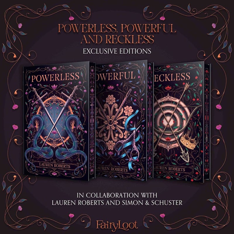 SIGNED Powerless Exclusive Fairyloot Special Editions