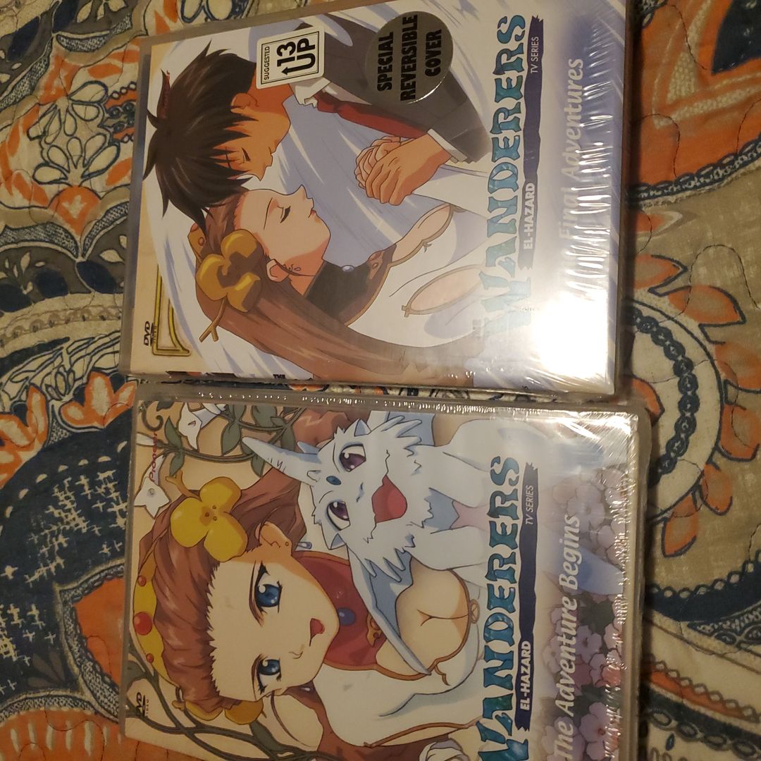 El-Hazard the Wanderers DVD 1 and 4.