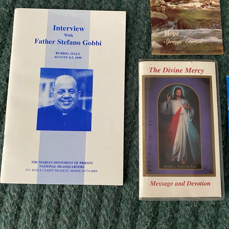 Vintage pamphlets: Christian / Catholic / Religious texts