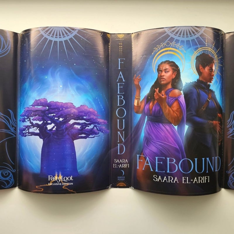 NEW Faebound Signed by Saara El-Arifi - Fairyloot Special Edition