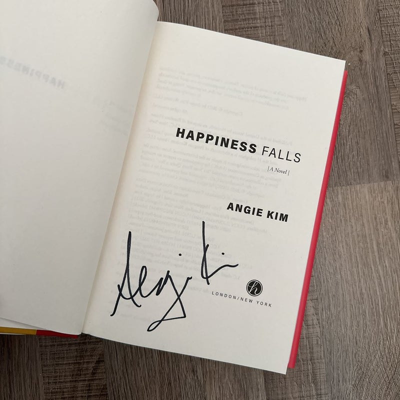 Happiness Falls SIGNED