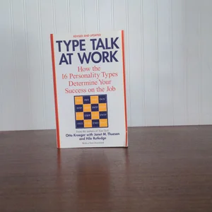 Type Talk at Work (Revised)