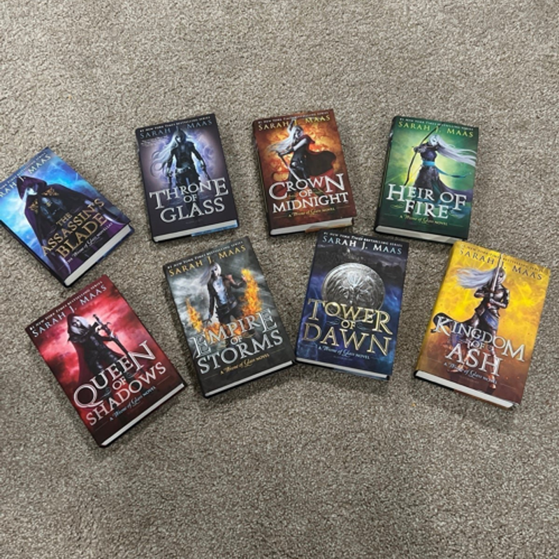 Throne Of Glass box set *OUT OF PRINT* 