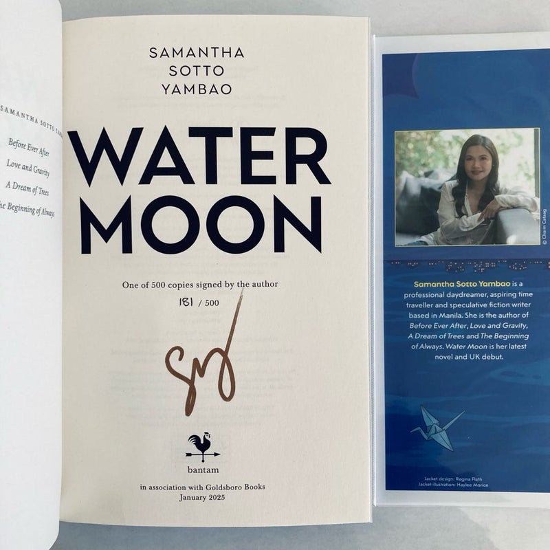 Water Moon Goldsboro Signed Numbered Exclusive Edition 