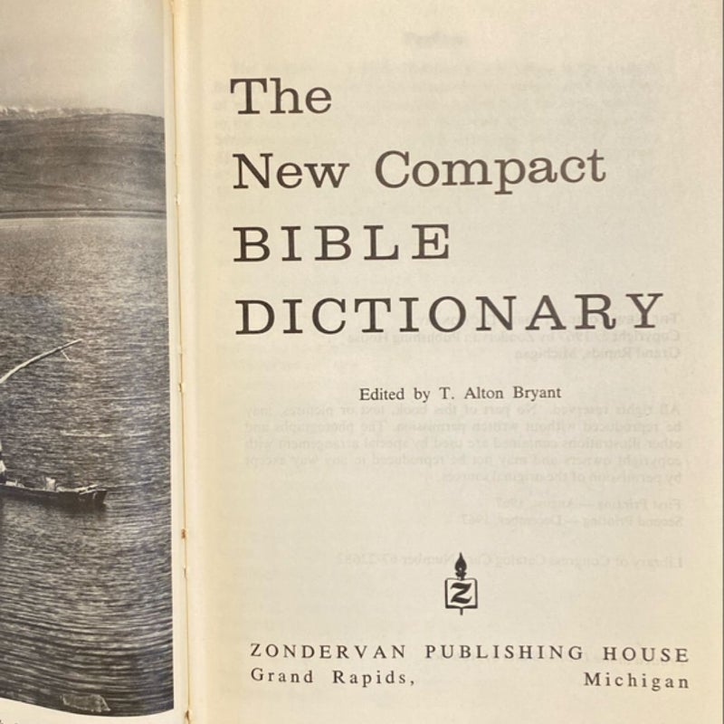 The New Compact Bible Dictionary