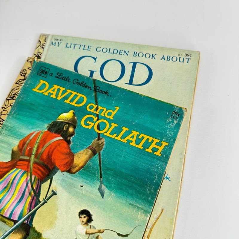 Religious Variety Little Golden Book-Lot of 6