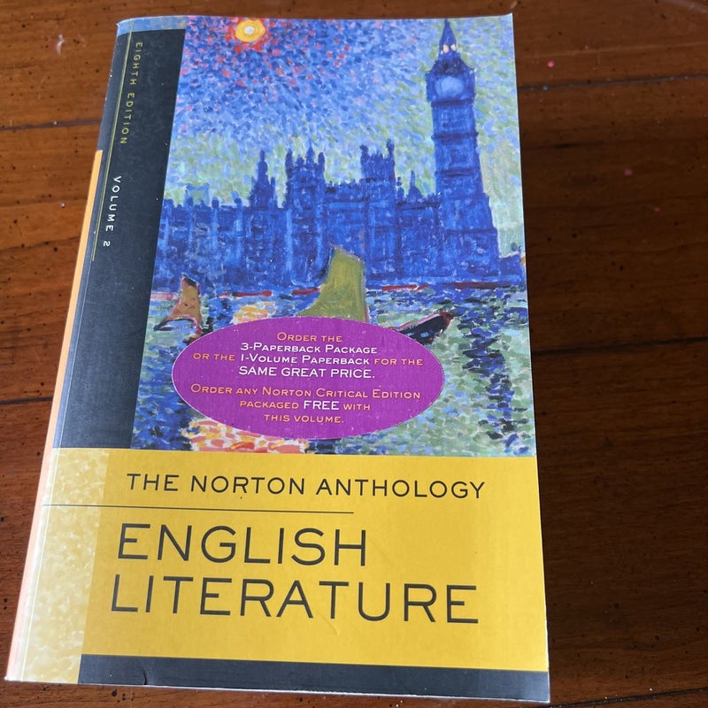 The Norton Anthology of English Literature