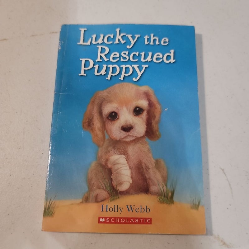 Lucky the Rescued Puppy 