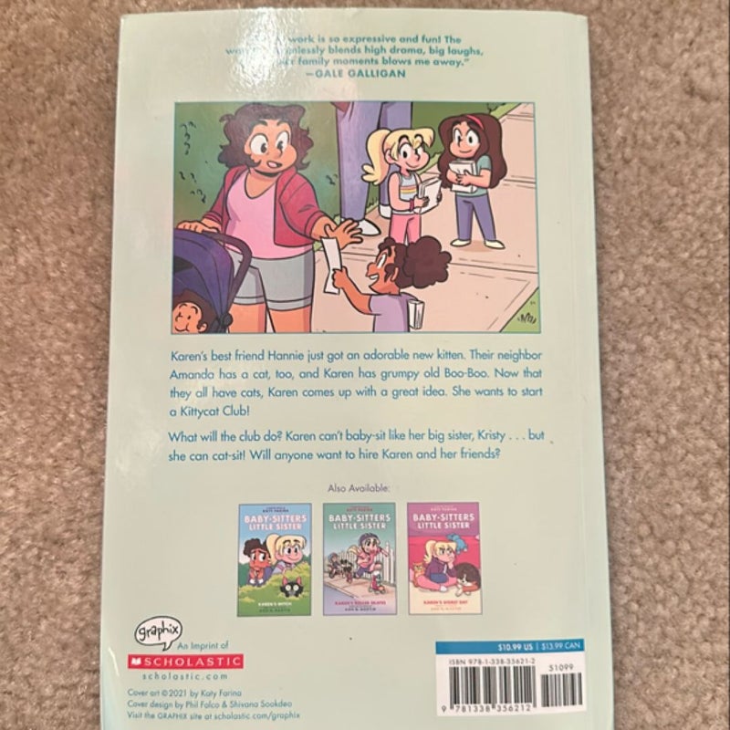 Karen's Kittycat Club (Baby-Sitters Little Sister Graphic Novel #4)