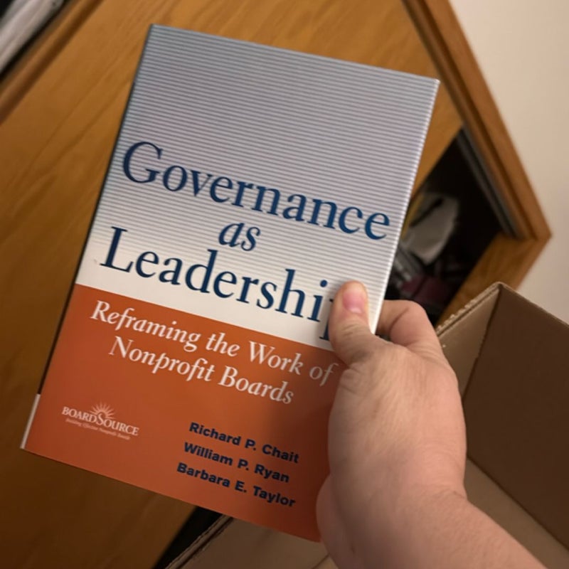 Governance As Leadership