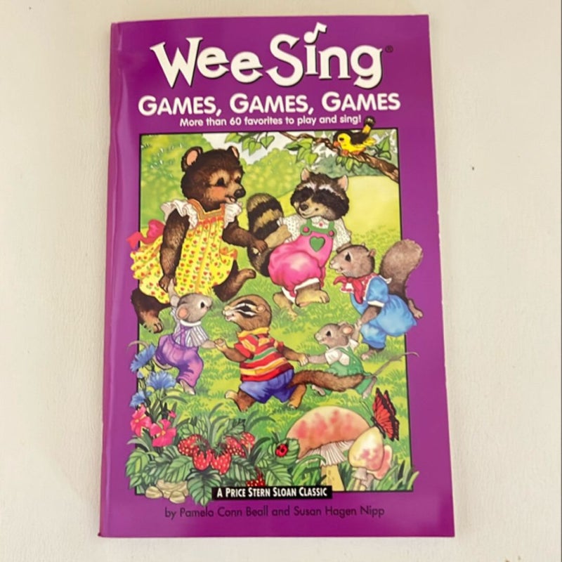 Wee Sing Games, Games, Games