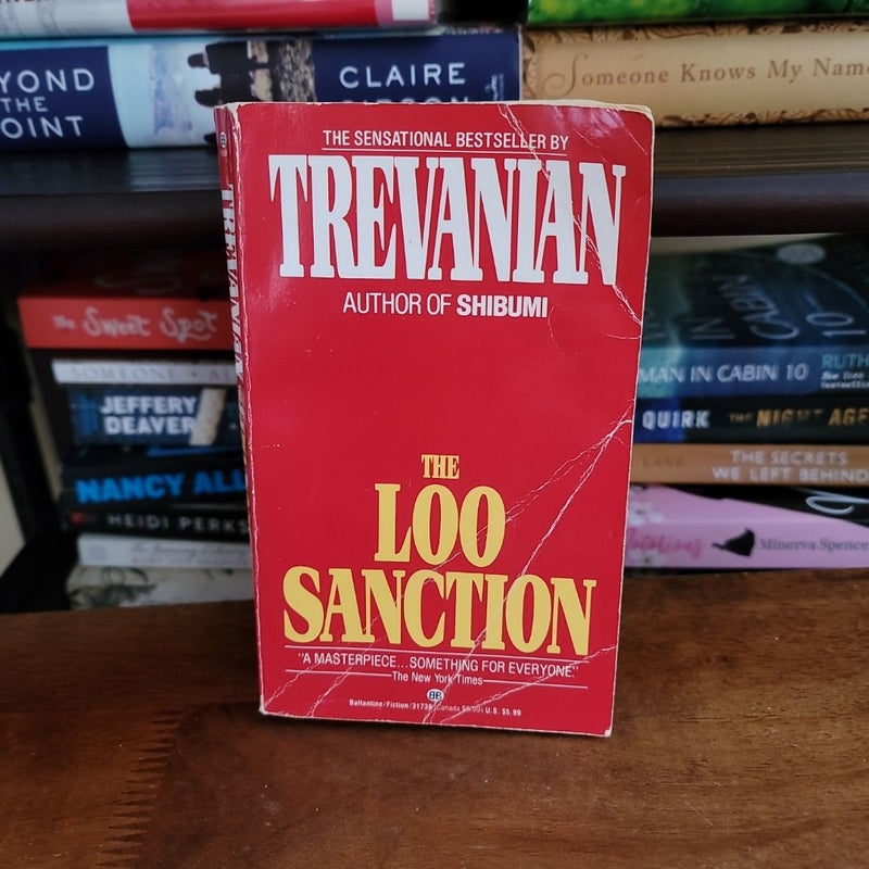 VINTAGE 1991 The Loo Sanction, Jonathan Hemlock Book 2