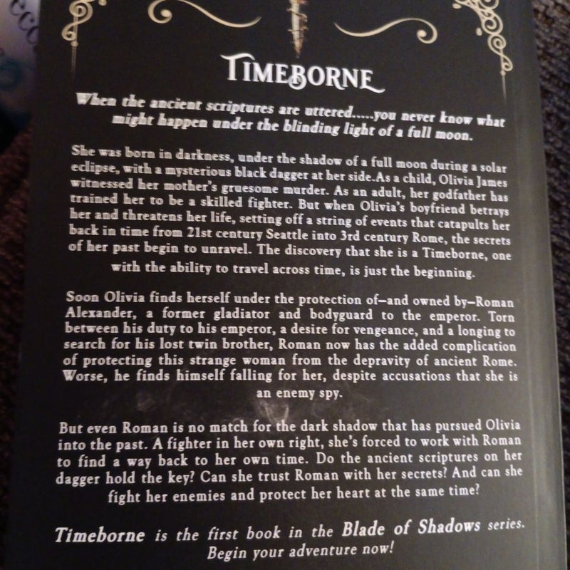 Timeborne ( Blade of Shadows Book 1)