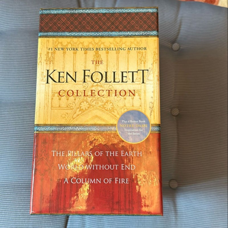 The Ken Follett Collection: Pillars of the Earth, World Without End, A Column of Fire 