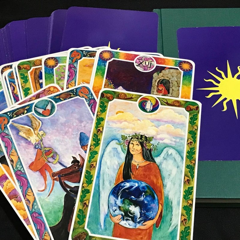 Vintage First Edition Inner Child Tarot Cards and Book Set