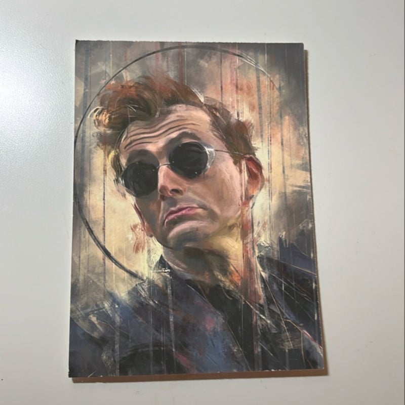 Good Omens Crowley Art Print